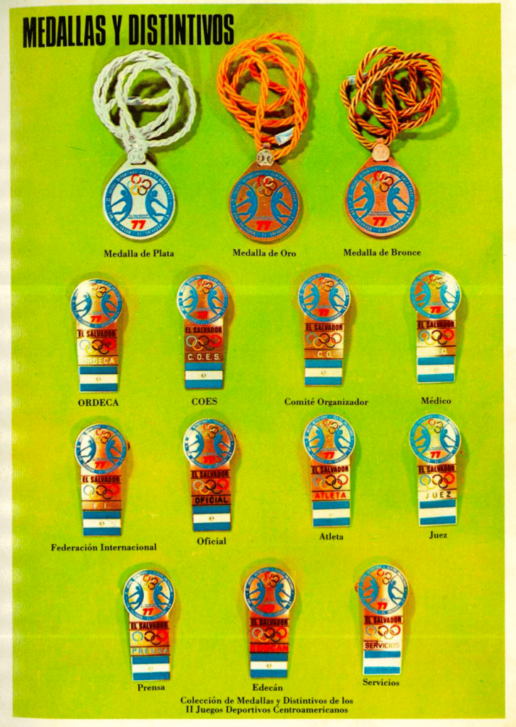 Medallas distintivas